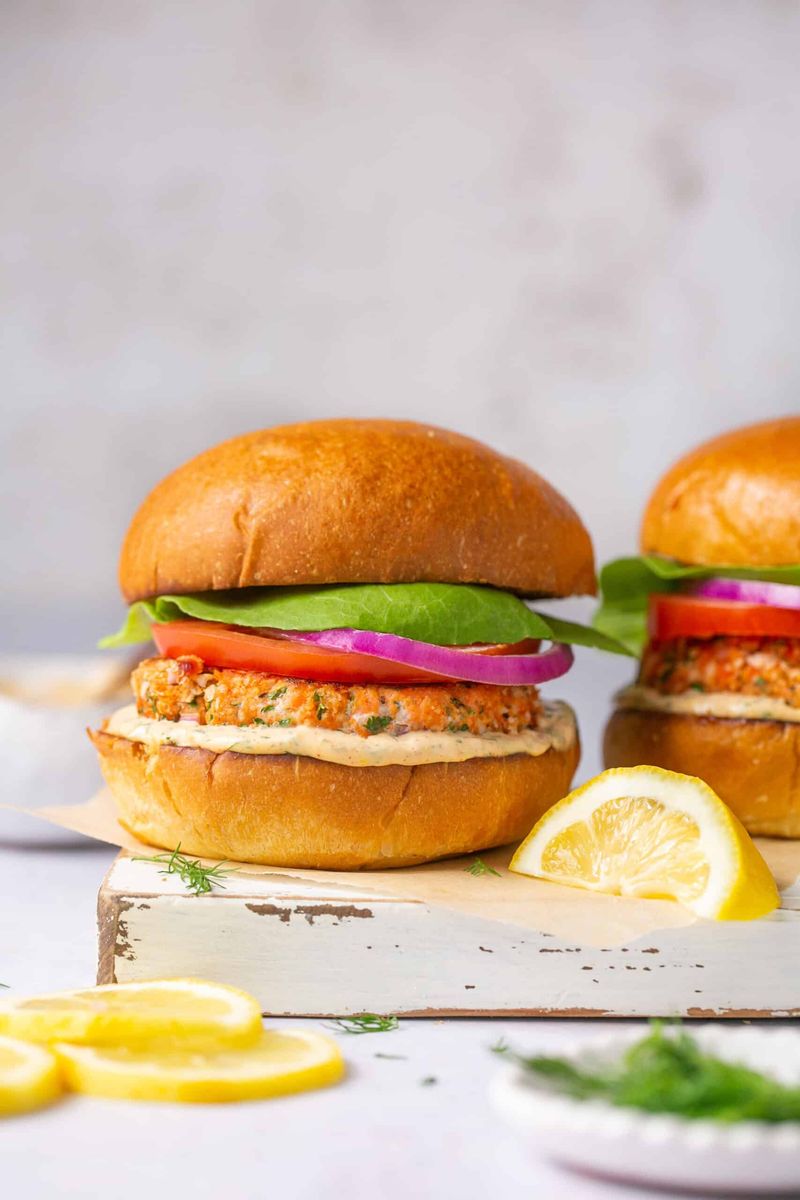 Salmon Burger