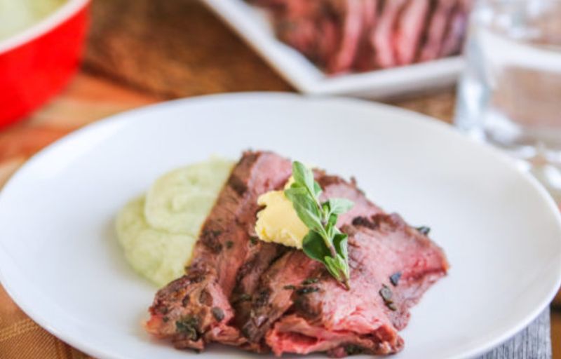 Filet Mignon with Truffle Butter