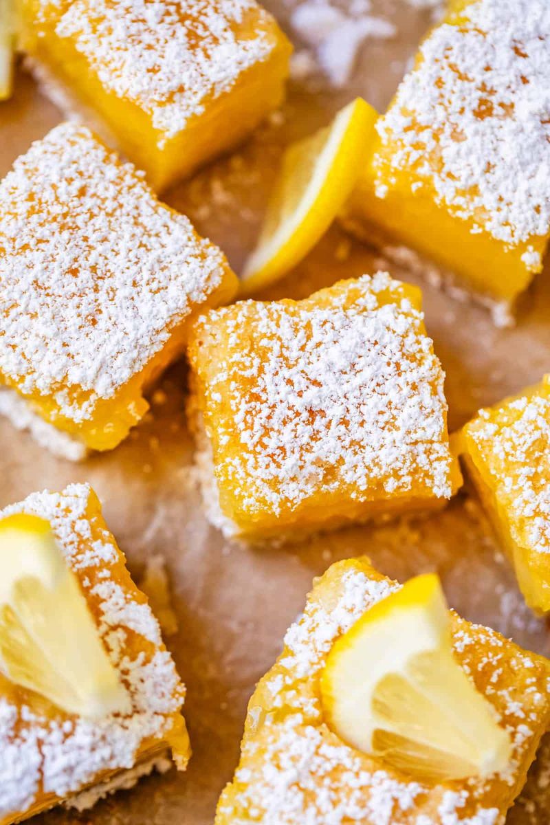 Tangy Lemon Bar Bites