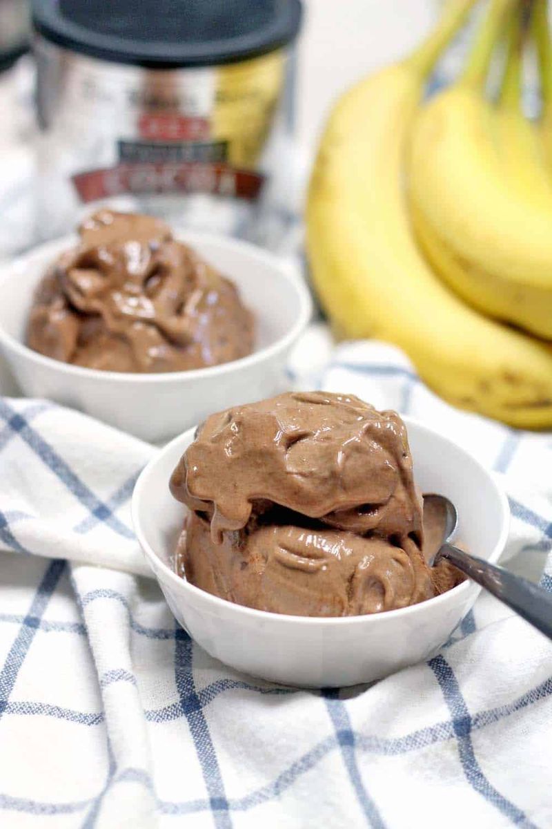 Chocolate Banana Soft Serve