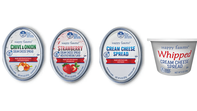 Happy Farms Cream Cheese Spread (Aldi)