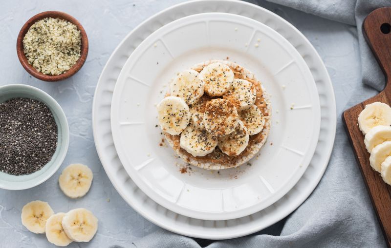 Nut Butter and Rice Cakes