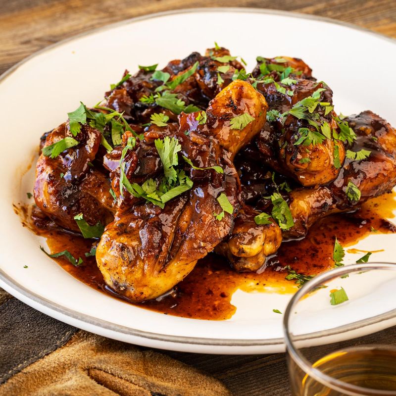 Smoked Maple Bourbon Chicken