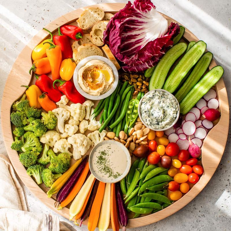 Garden Fresh Vegetable Board