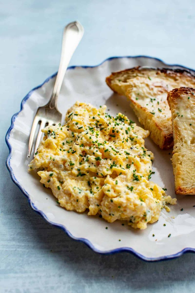Ricotta Scrambled Eggs
