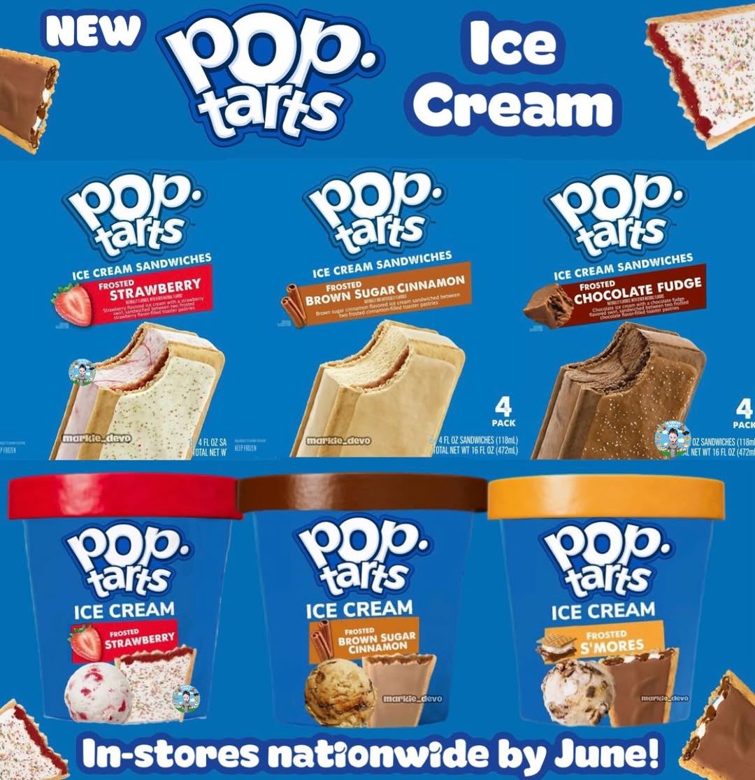 The Coolest Twist Yet: Pop-Tarts Ice Cream Pints