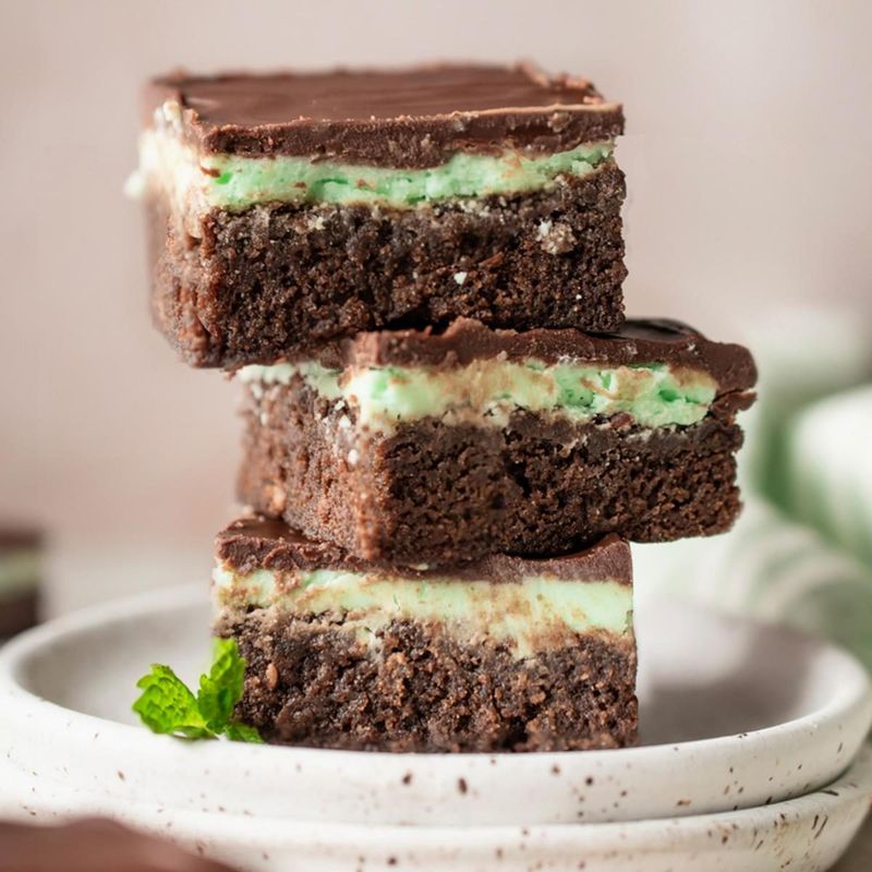 Mint Chocolate Brownies