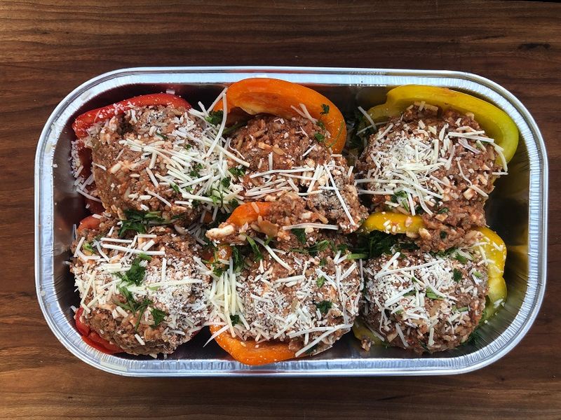 Kirkland Signature Stuffed Bell Peppers – Colorful Complete Meal