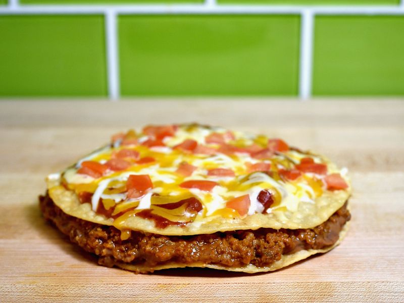 Taco Bell Mexican Pizza