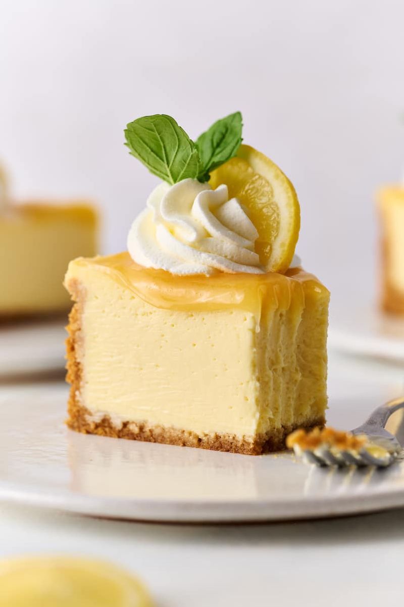Lemon Basil Cheesecake