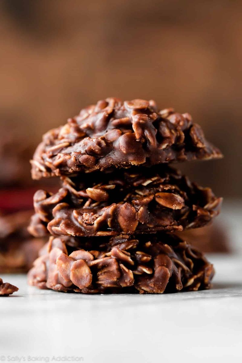 Chocolate Oatmeal No-Bake Cookies