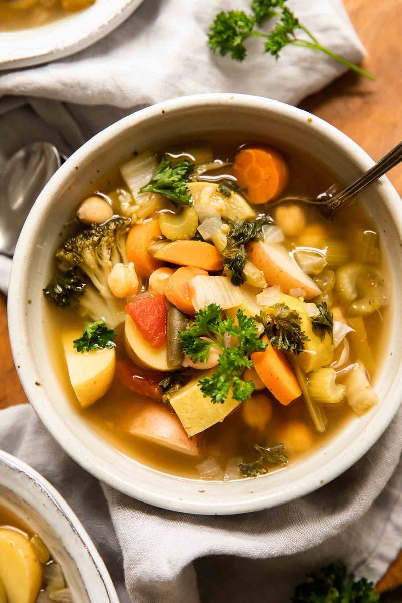 Light Yet Satisfying Vegetable Soup