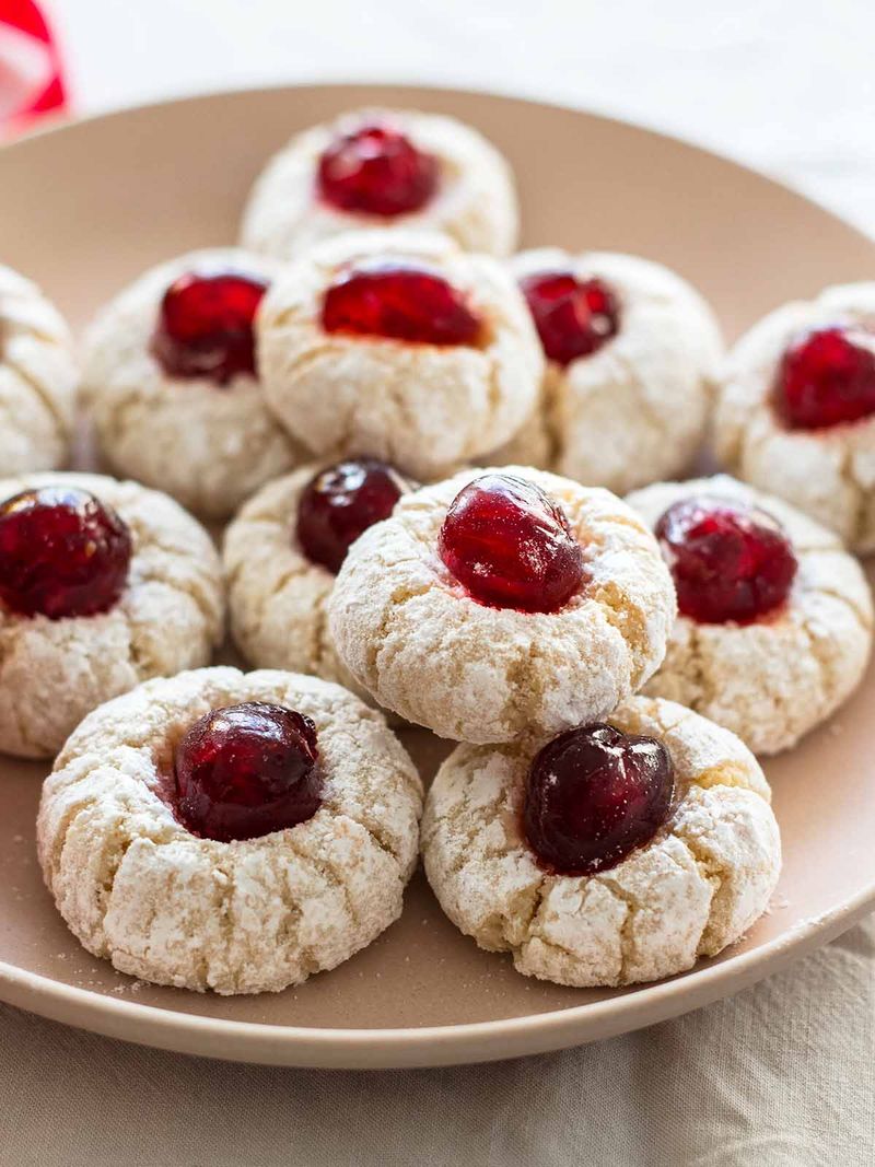 Sour Cherry Amaretto Cookies