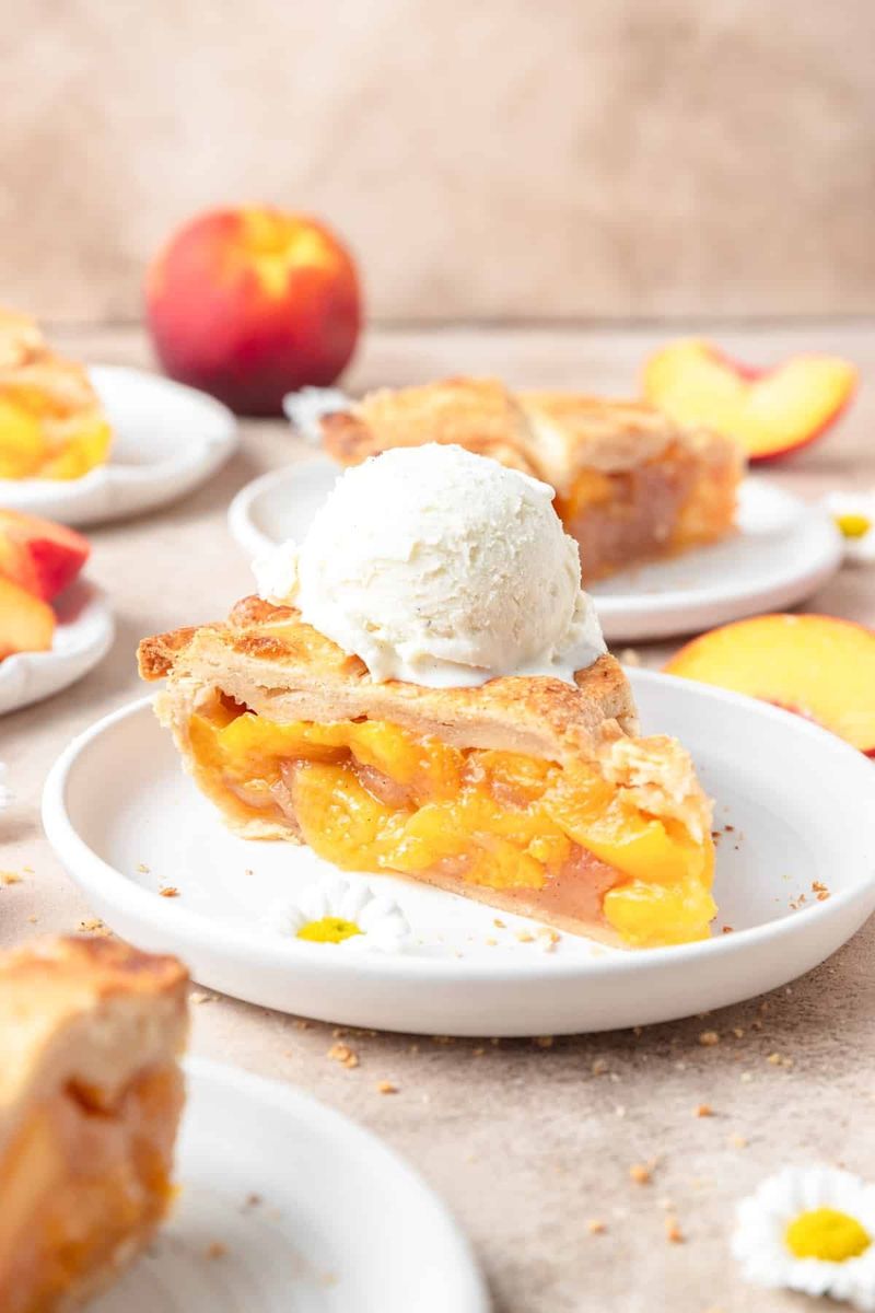 Bourbon Peach Pie