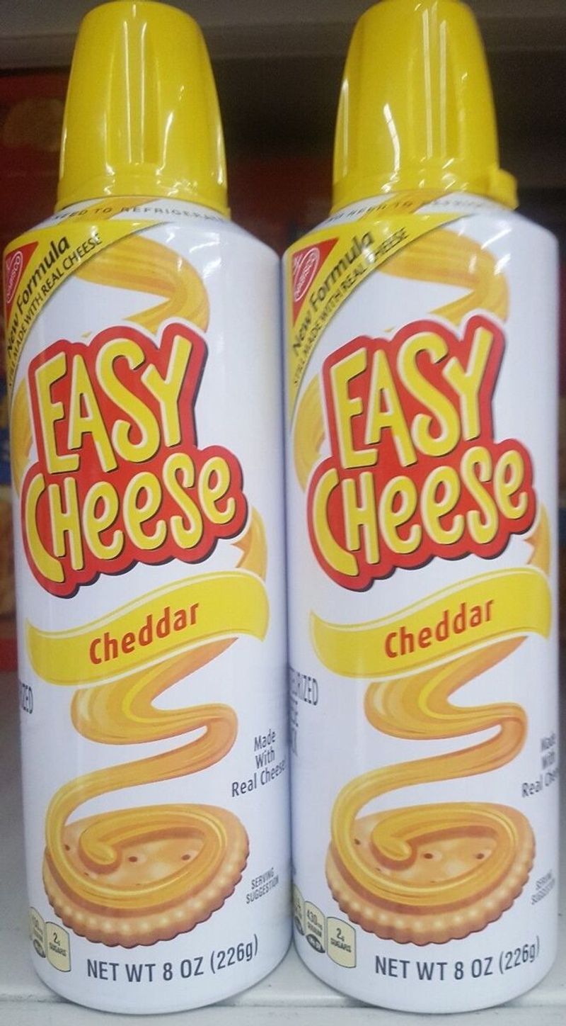 Squeezable Cheese