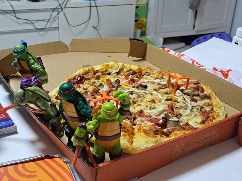 Pizza From Teenage Mutant Ninja Turtles