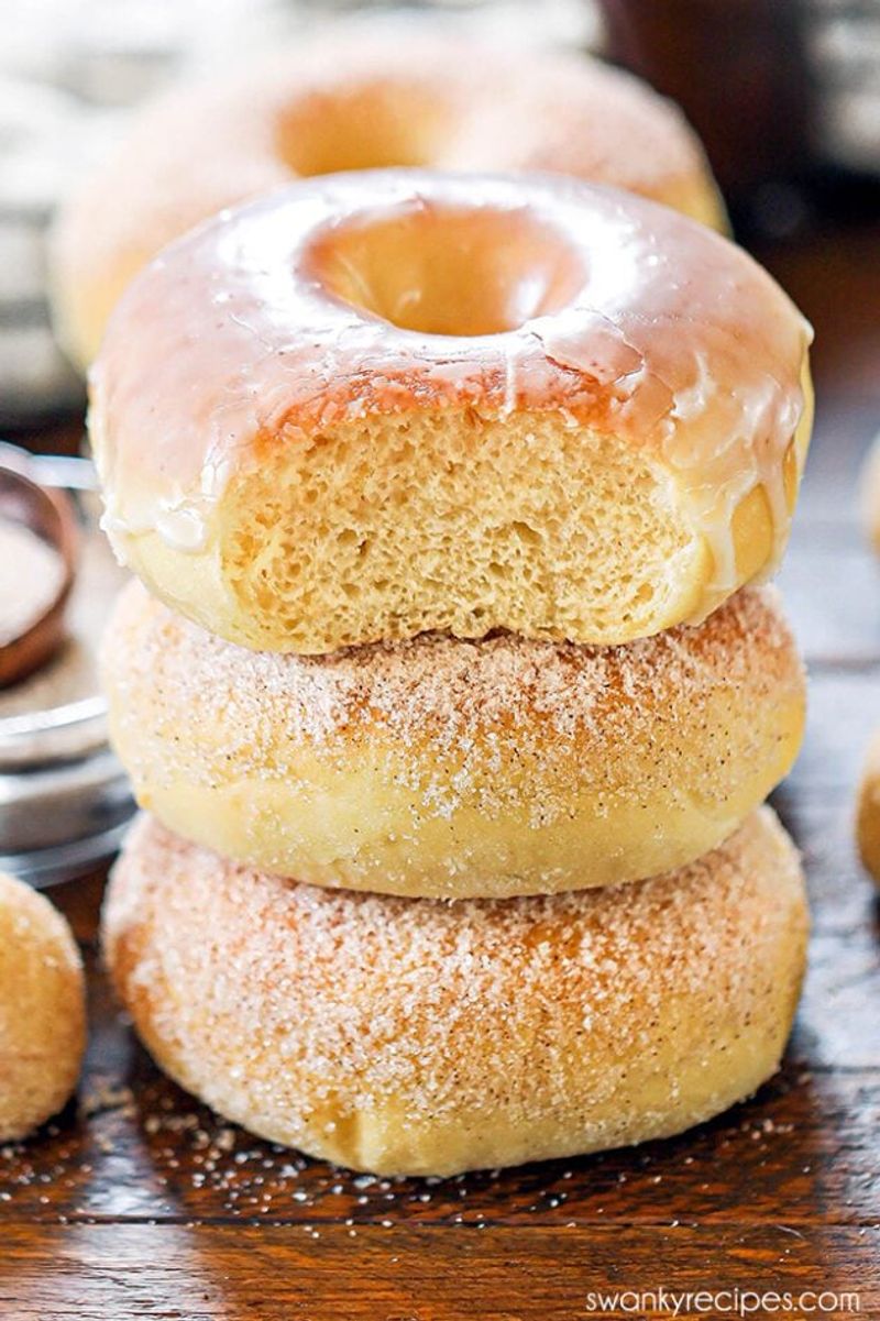 Fluffy Homemade Donuts