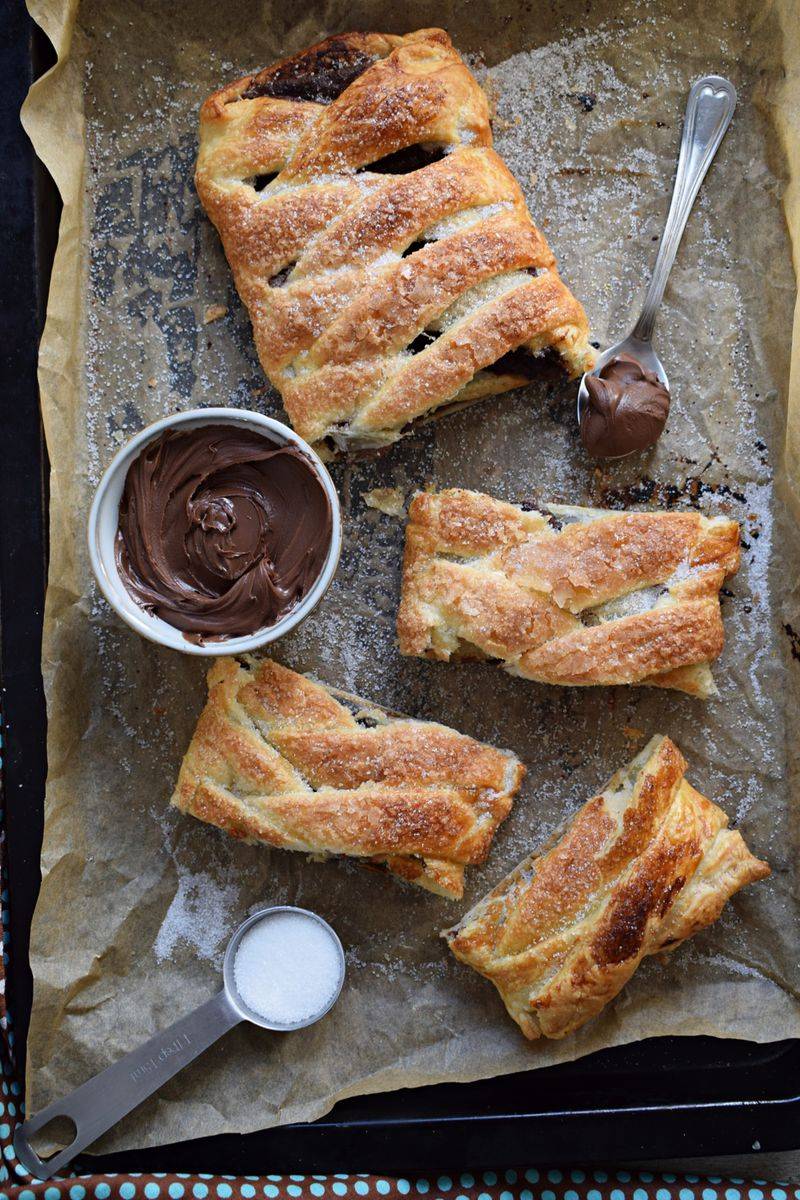 Nutella Braided Puffs