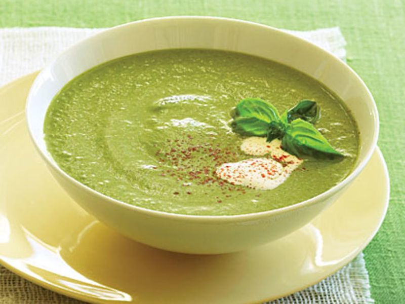 Zucchini and Basil Soup