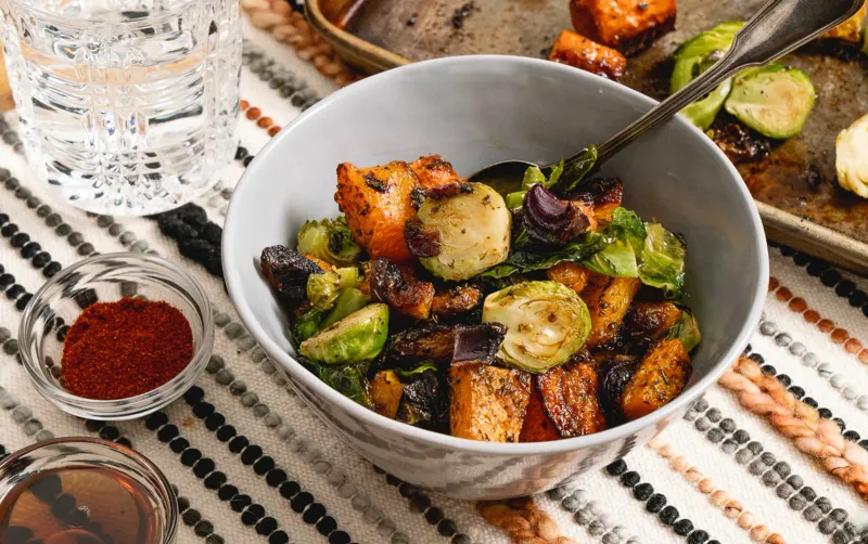 Maple Chili Glazed Butternut Squash