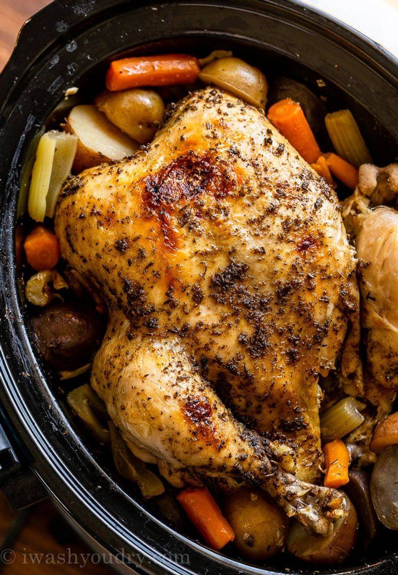 Roast Chicken and Vegetables