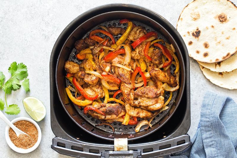 Air Fryer Chicken Fajitas
