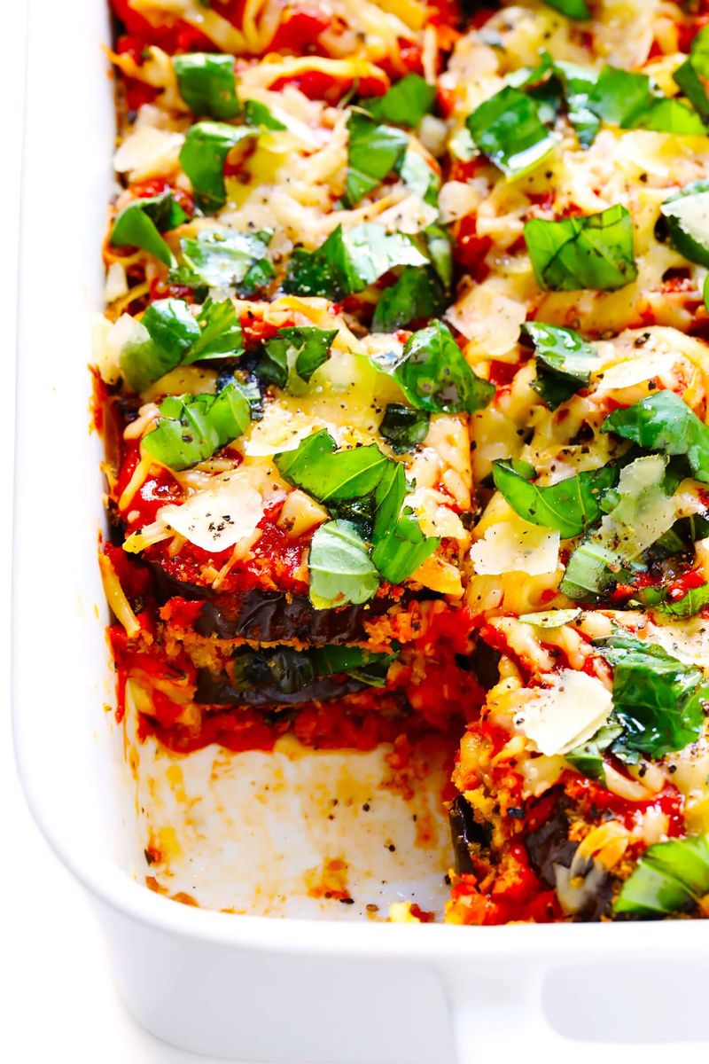 Eggplant Parmesan Casserole