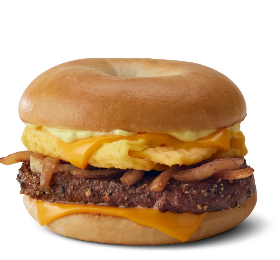 Steak, Egg & Cheese Bagel