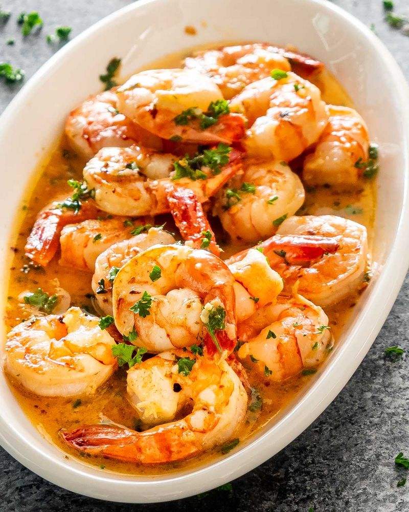 Shrimp with Garlic Sauce