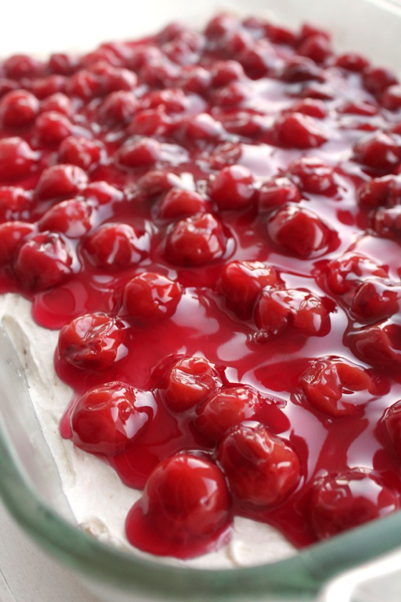 No-Bake Cherry Cheesecake