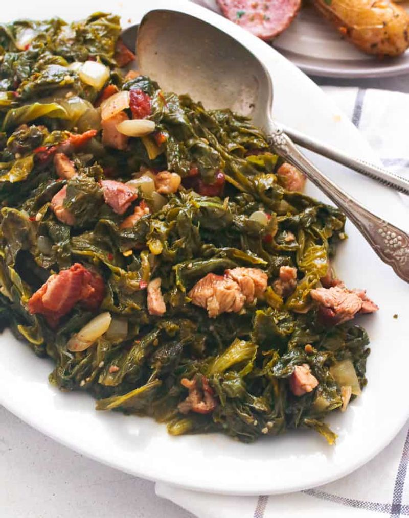 Sautéed Mustard Greens