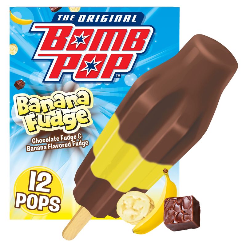 Banana Fudge Pops