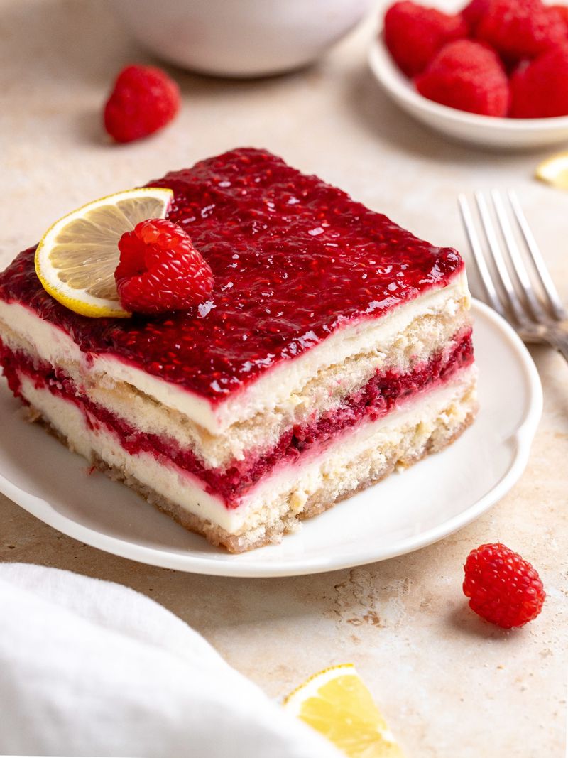 Raspberry Tiramisu