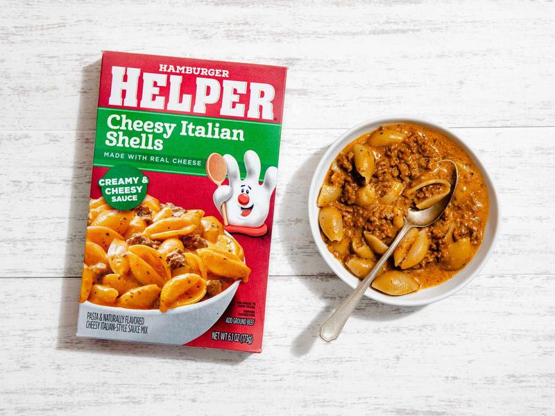 Cheesy Italian Shells