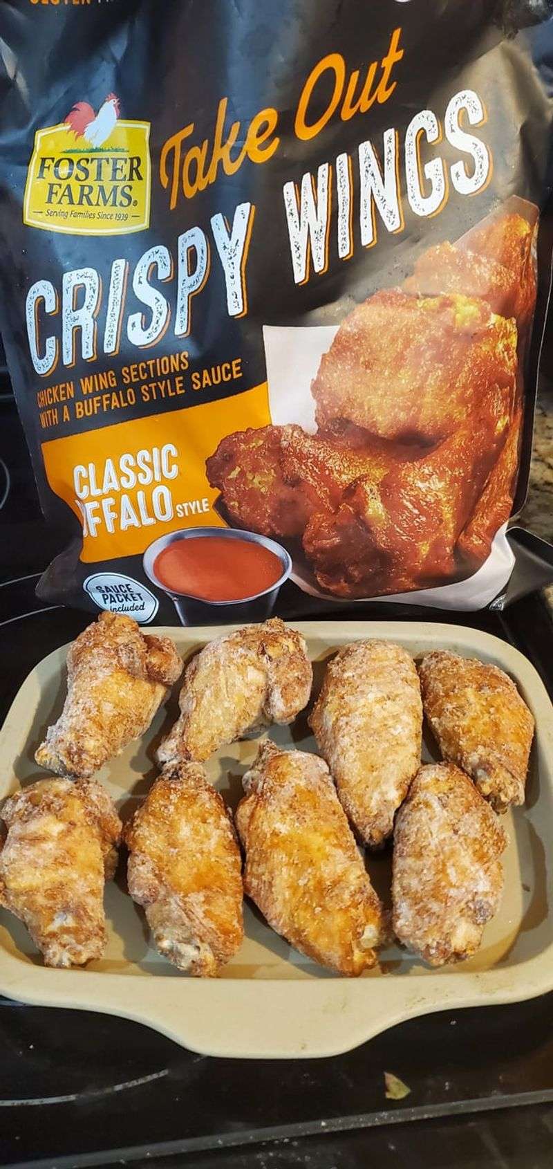 Foster Farms Frozen Chicken Wings