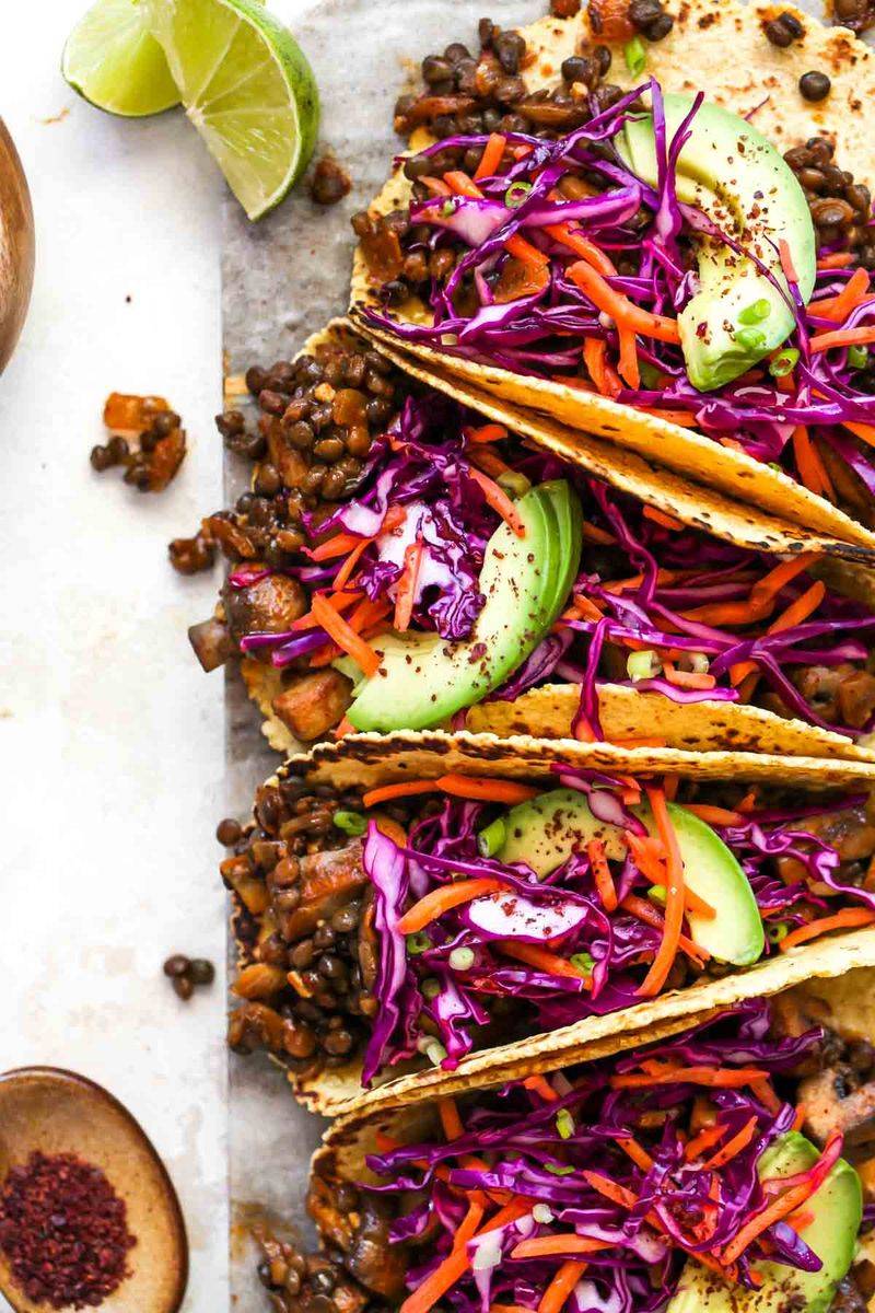 Spicy Lentil Tacos