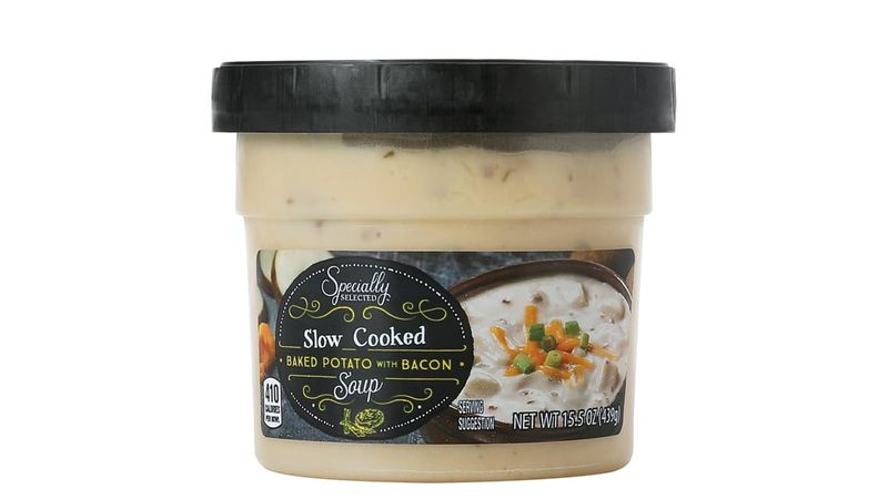 Specially Selected Slow Cooked Baked Potato with Bacon Soup
