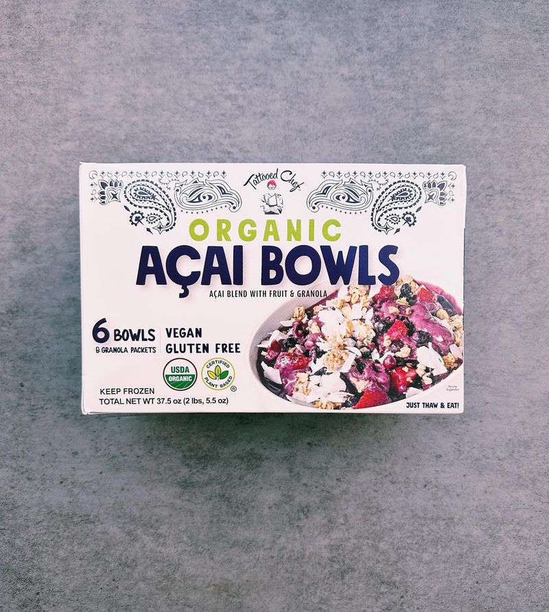 Organic Frozen Acai Bowls