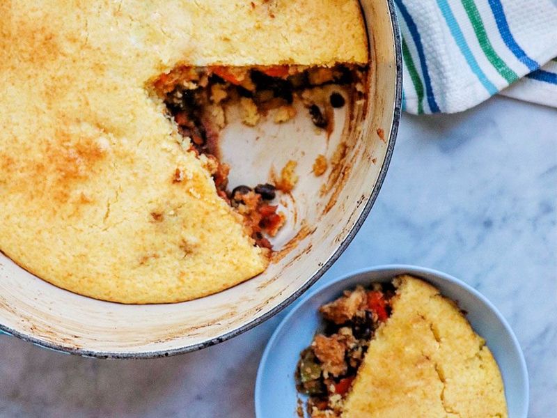 Southwestern Chicken Pot Pie