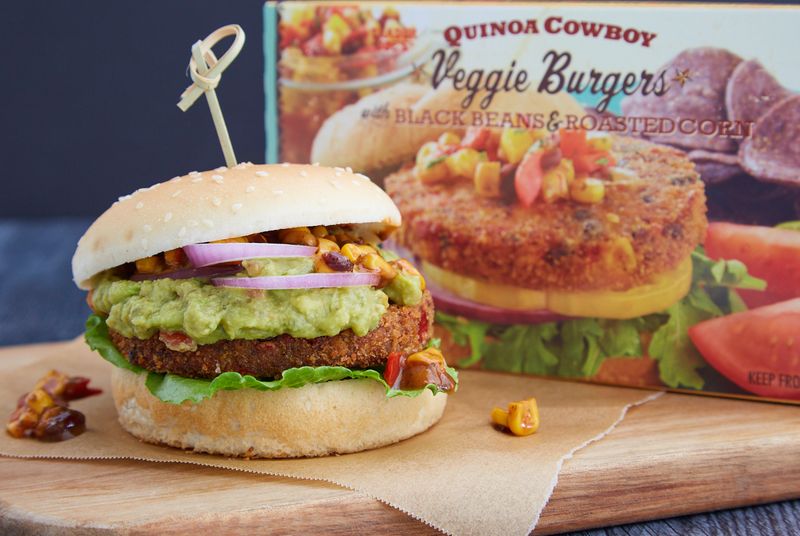 Veggie Burgers with Avocado