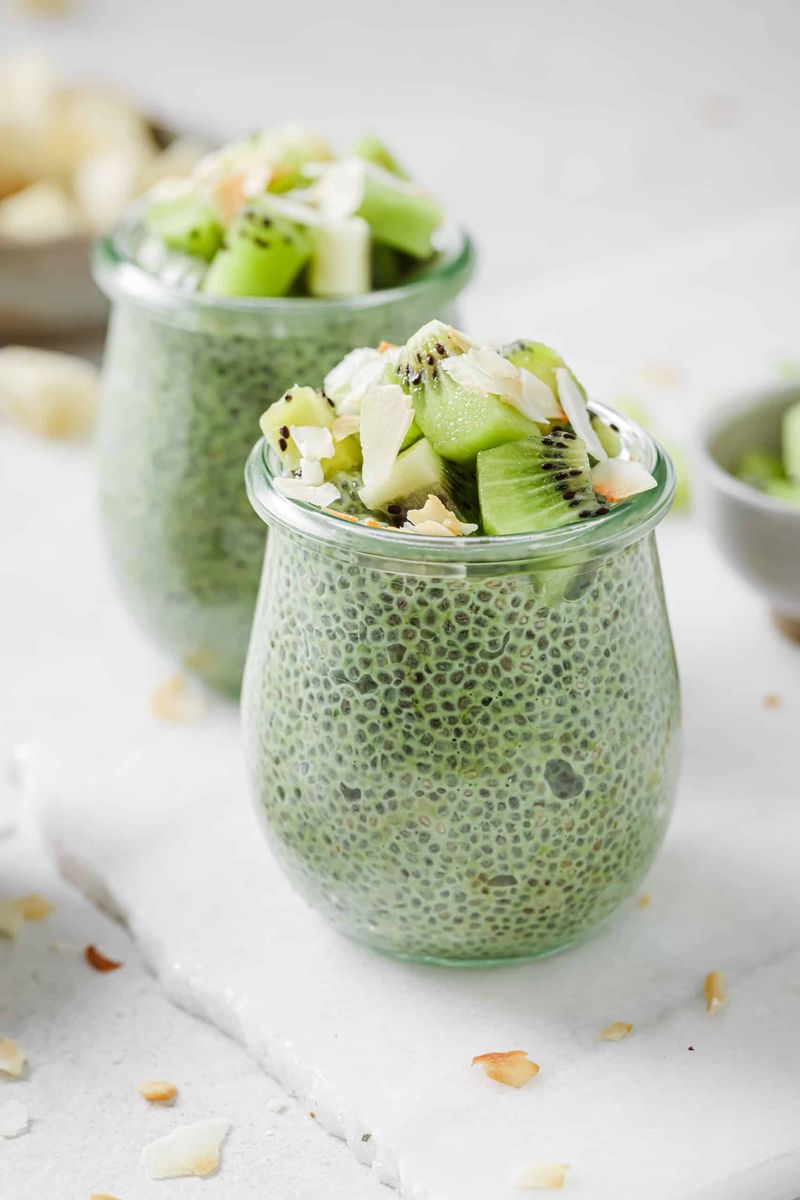 Matcha Chia Pudding