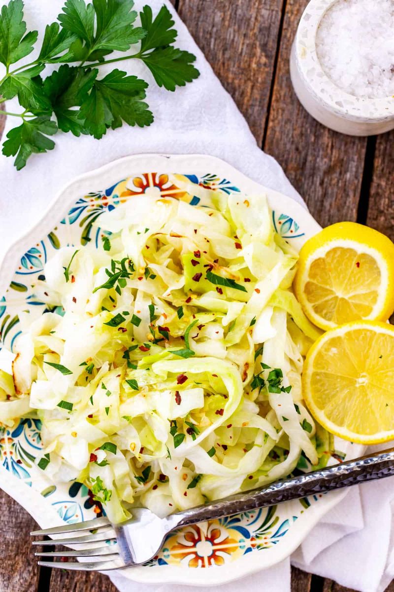 Cabbage Ribbons