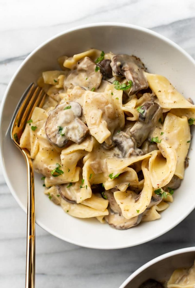 Mushroom Stroganoff