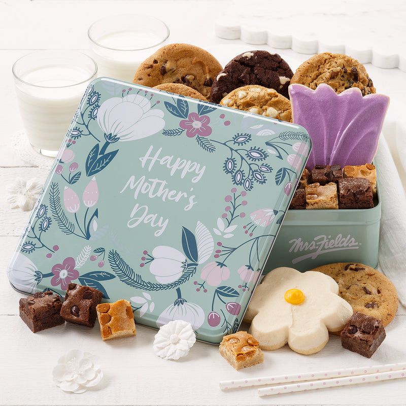 Mrs. Fields Happy Mother's Day Cookie Combo Tin