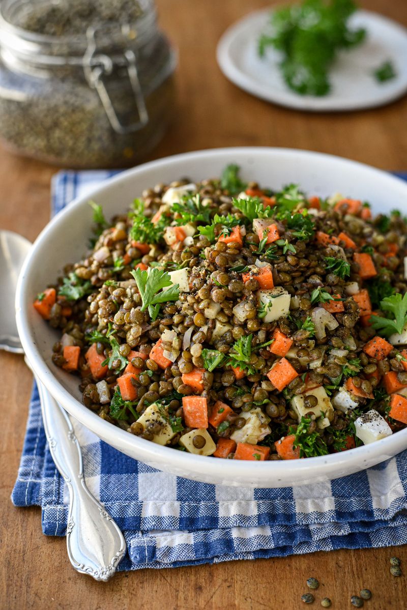 Warm Lentil Salad