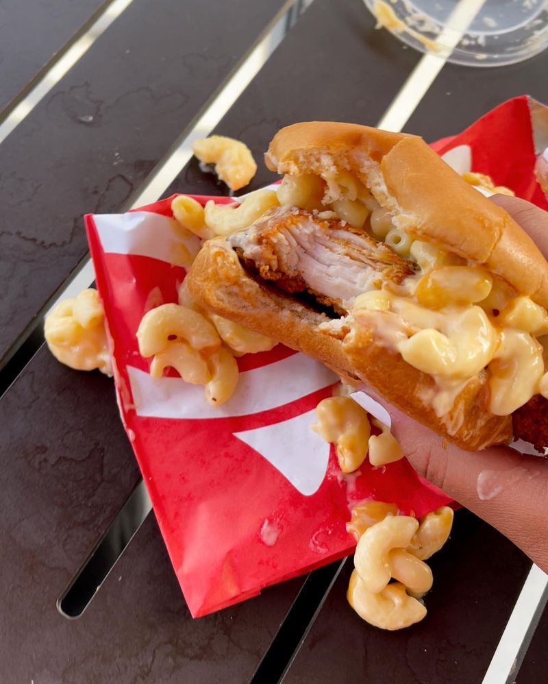 Chick-fil-A Spicy Chicken Mac Sandwich