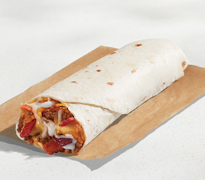 Cheesy Double Beef Burrito Combo