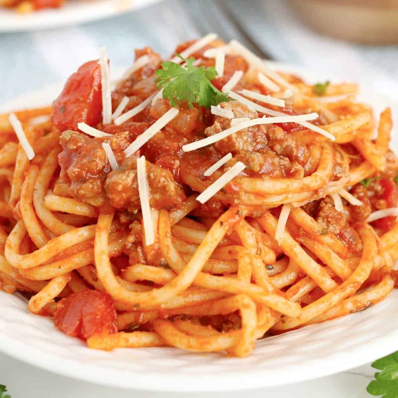 Spaghetti with Meat Sauce