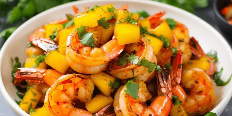 Shrimp And Mango Tango
