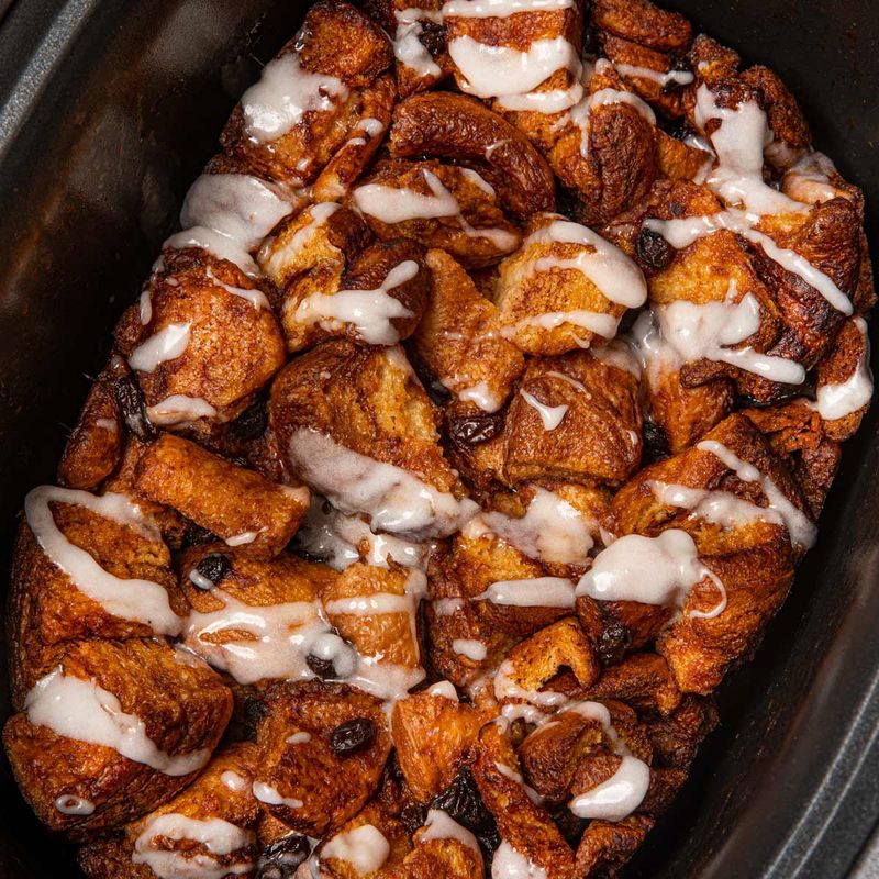 Cinnamon Roll Pudding